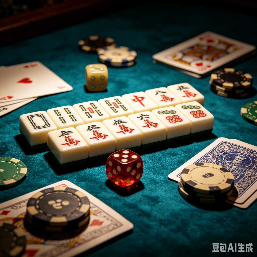 acrylic mahjong set