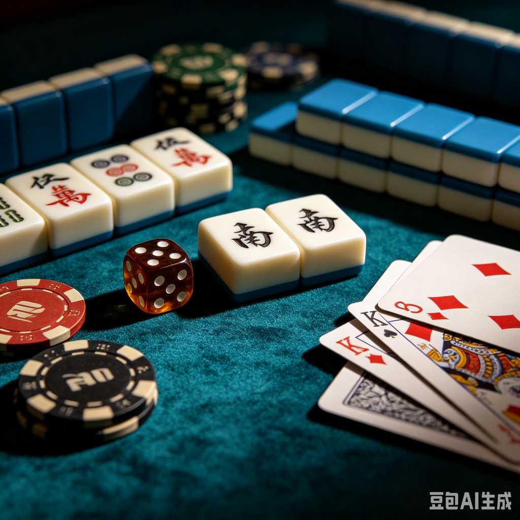 compact mahjong set with case